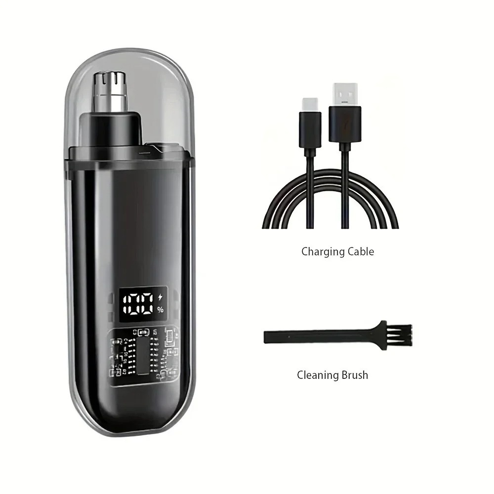 Men'S Grooming Nose Hair Trimmer - Pemangkas Bulu Hidung dan Telinga Mini