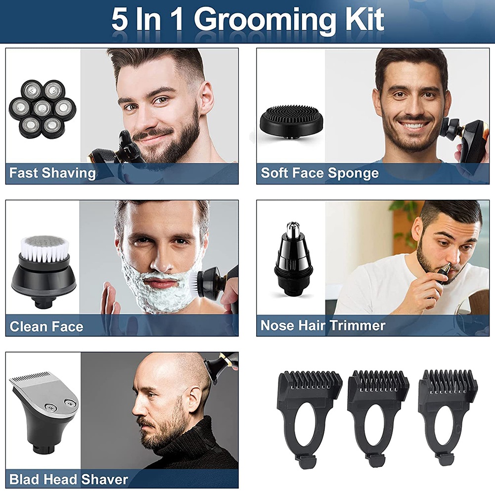 Men'S Grooming Razor Kit - A66Z 7D Alat Cukur Elektrik Untuk
