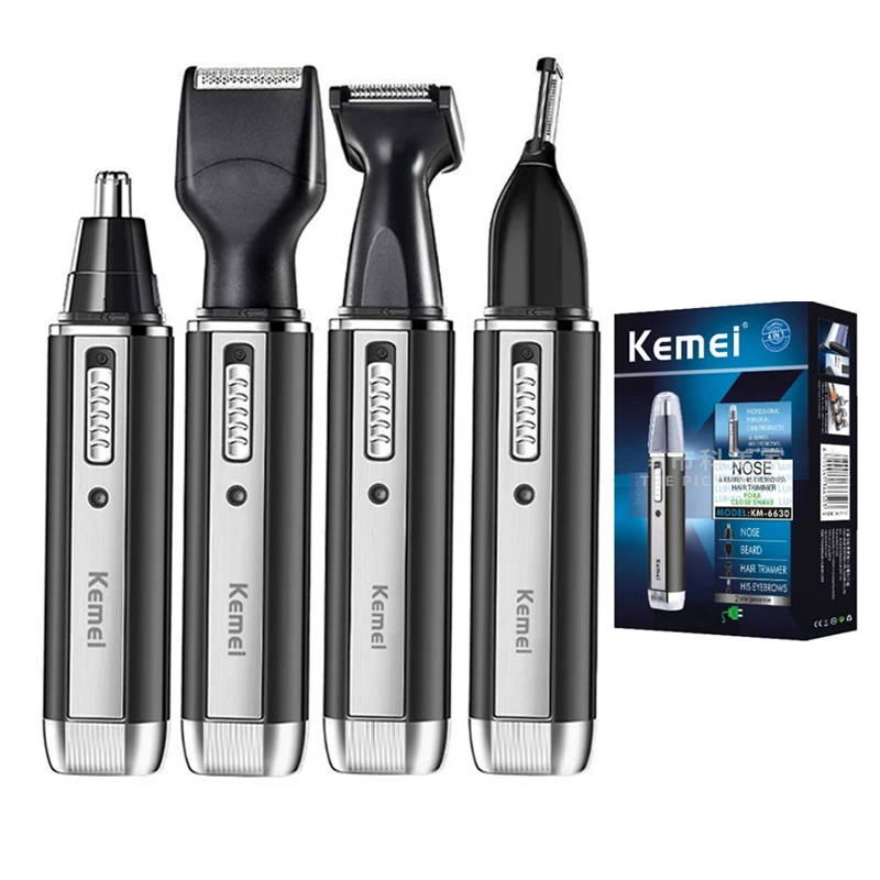 Men'S Grooming Nose Hair Trimmer - Kemei alat cukur rambut elektrik, pemangkas
