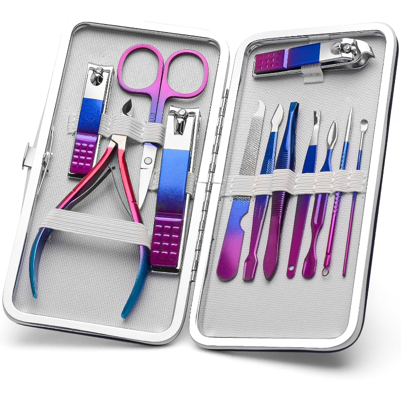 Mens Grooming Kit Gift - Set Manikur Gunting Kuku Perlengkapan Pedikur