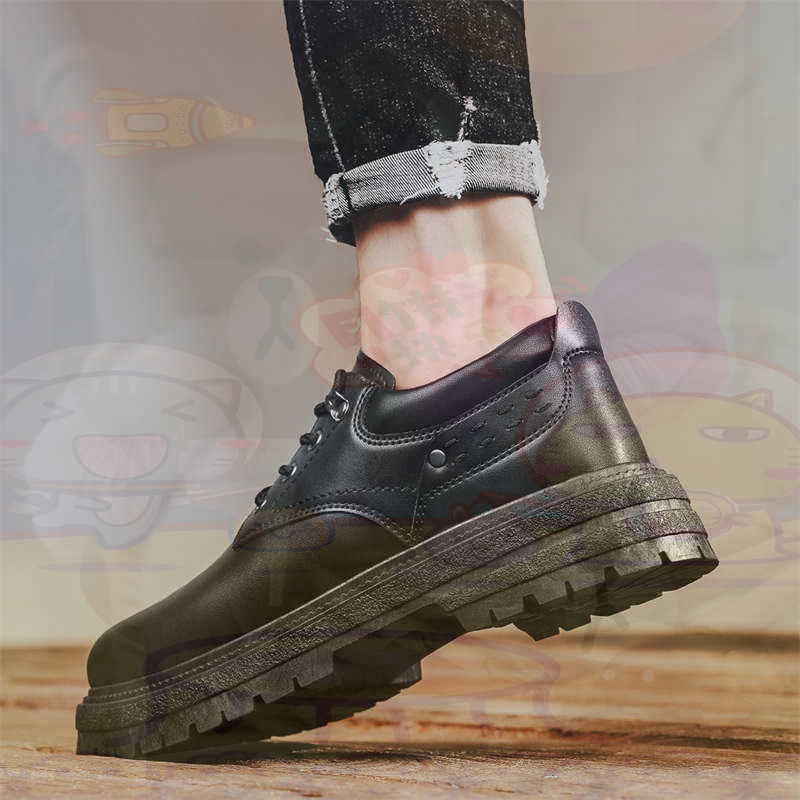Quality Men'S Grooming Kit - Sepatu Pria Tenis Pelatih Fashion Kulit