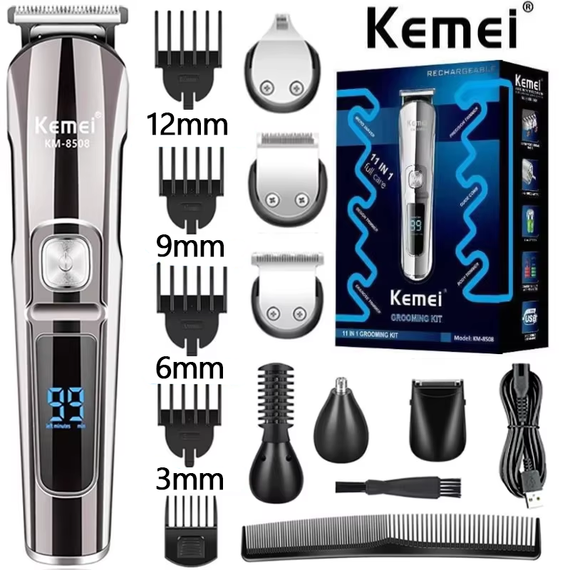 Men'S Grooming Razor Kit - Kemei Alat Cukur Rambut Jenggot Multifungsi