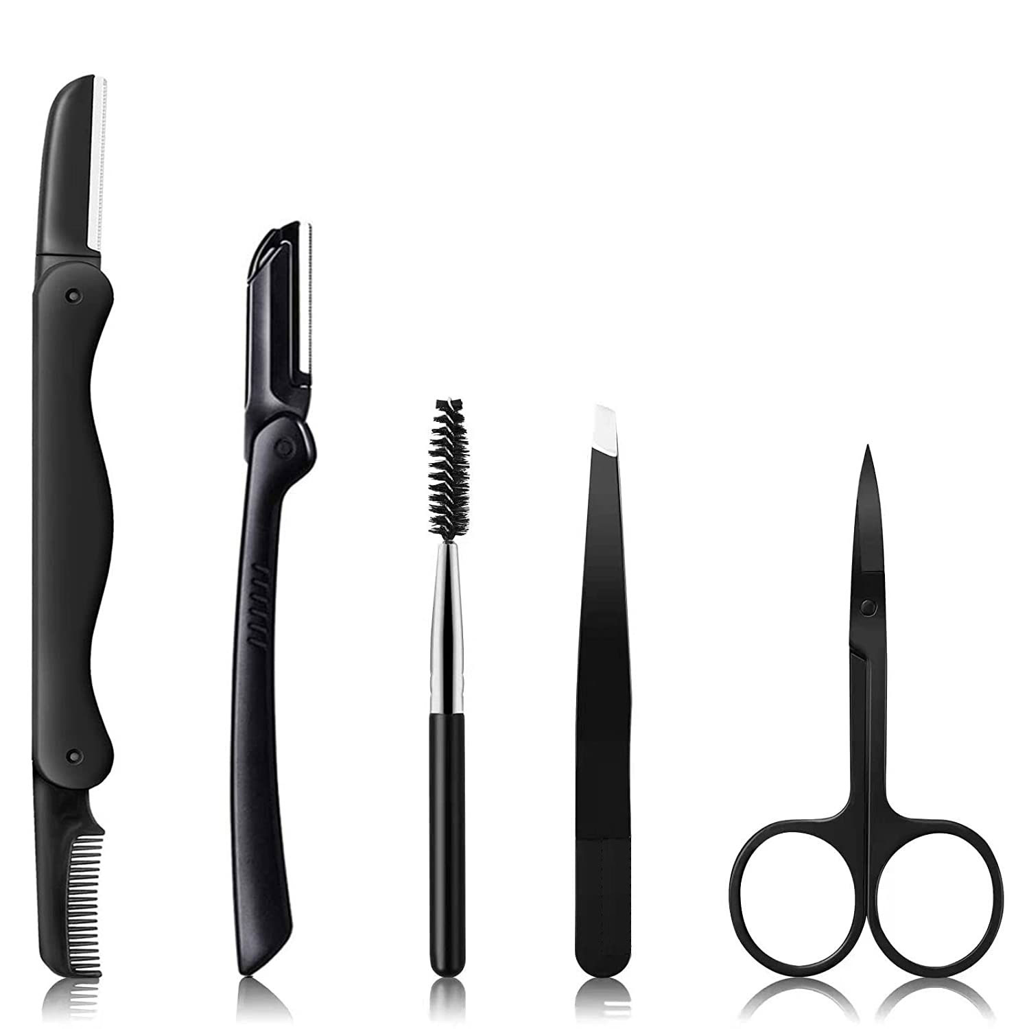 Men'S Grooming Razor Kit - Kit Pemangkas Pisau Cukur Alis Set