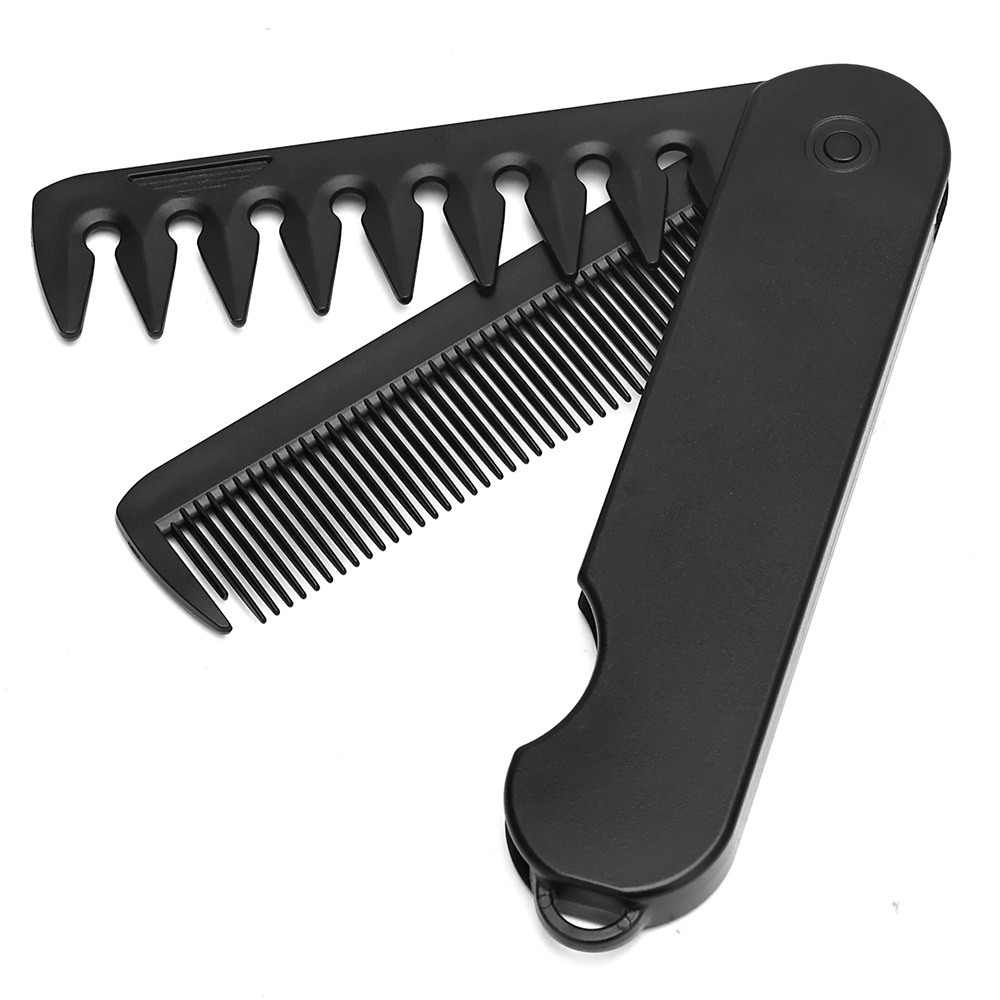 Men'S Grooming Oil - Sisir Rambut Gigi Lebar Pria Sisir