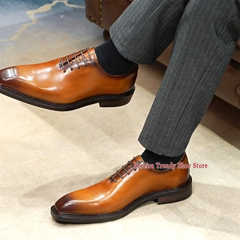 Sepatu Bisnis Pria Sepatu Oxfo - Men'S Grooming Oxford ulasan dan harga