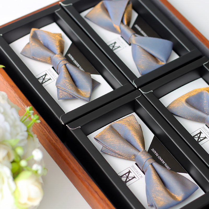 Dasi kupu-kupu sutra pernikaha - Men'S Grooming For Wedding ulasan dan harga