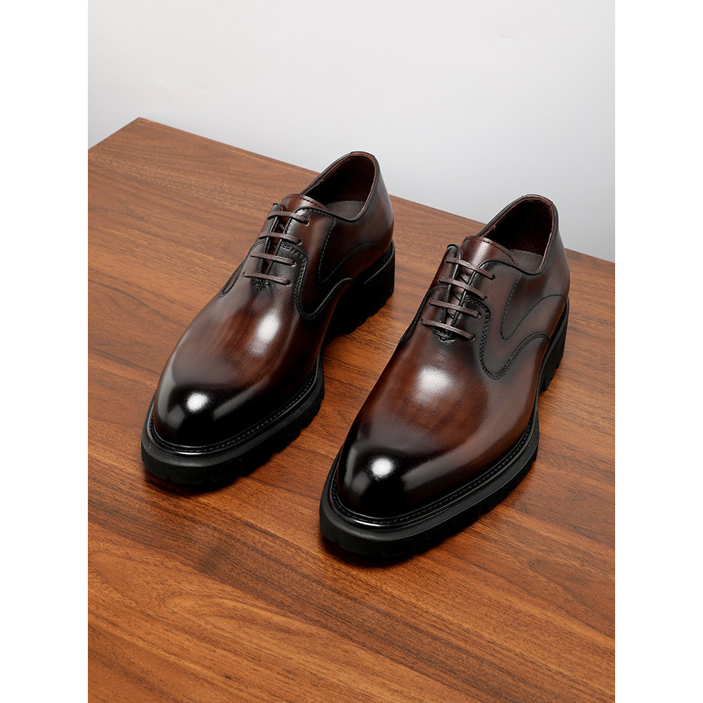 Sepatu Kulit Formal Bisnis Pri - Men'S Grooming Oxford ulasan dan harga