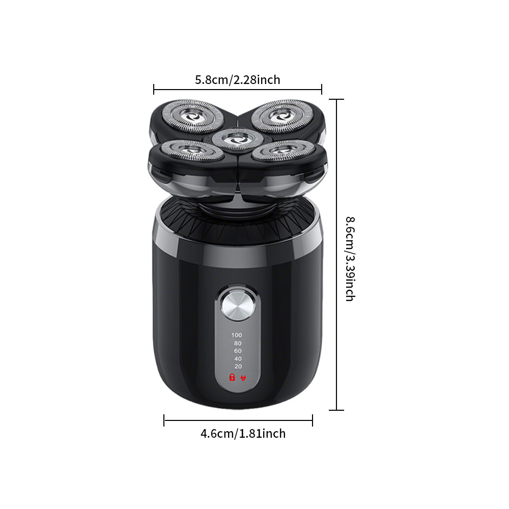 Alat Cukur Elektrik 5-in-1 5 K - Men'S Grooming Nose Hair Trimmer ulasan dan harga