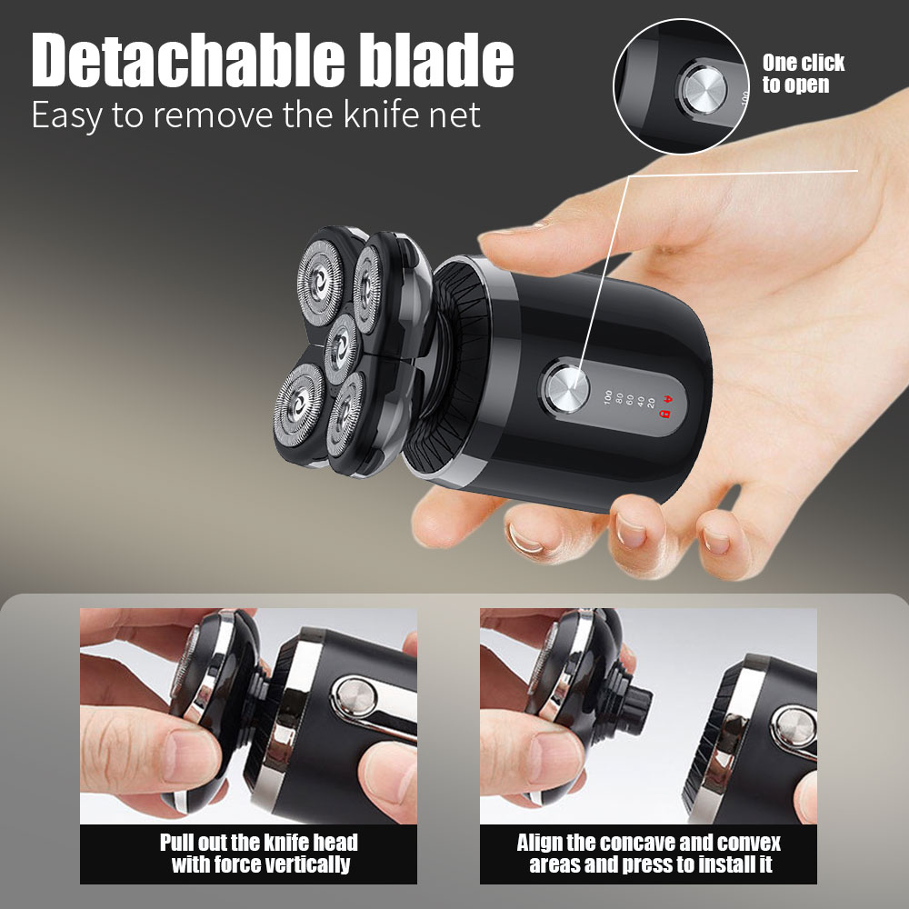 Alat Cukur Elektrik 5-in-1 5 K - Men'S Grooming Nose Hair Trimmer ulasan dan harga