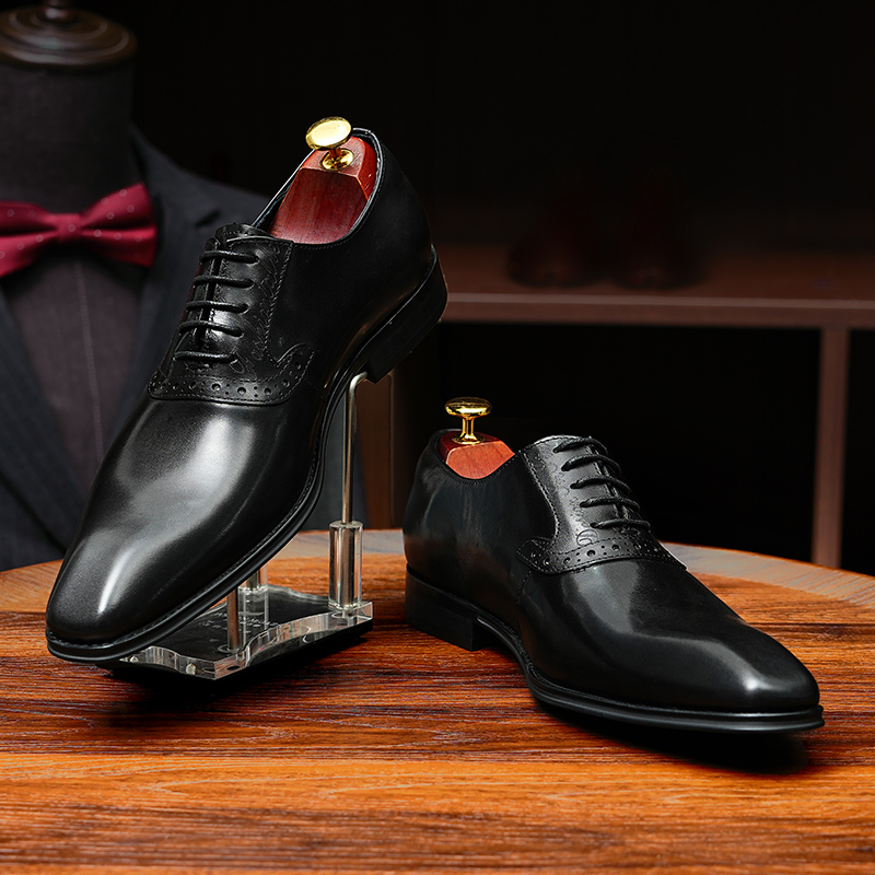 Sepatu Oxford Ujung Lancip Sep - Men'S Grooming Oxford ulasan dan harga