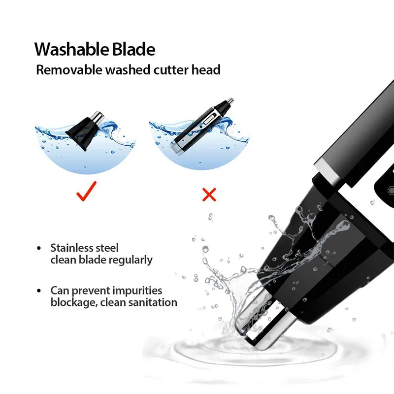 Kemei alat cukur rambut elektr - Men'S Grooming Nose Hair Trimmer ulasan dan harga