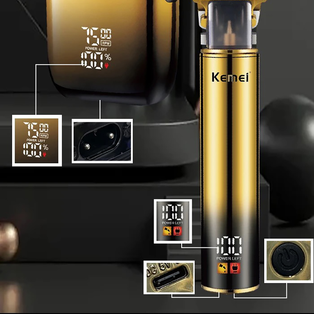 Kemei alat cukur rambut elektr - Men'S Grooming Razor Kit ulasan dan harga