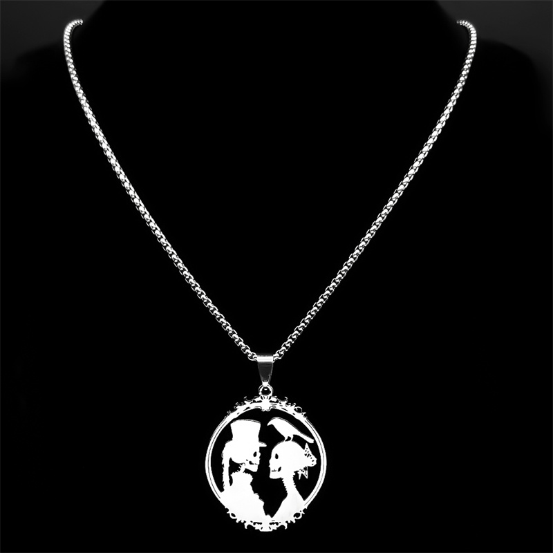 Kalung liontin gagak tengkorak - Men'S Grooming Gift Box ulasan dan harga