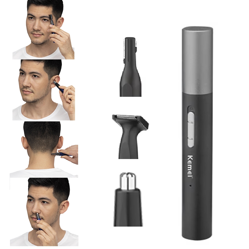 Kemei Pro Pemangkas Bulu Hidun - Men'S Grooming Nose Hair Trimmer ulasan dan harga