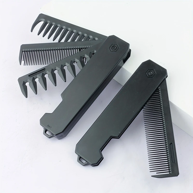 Sisir Jenggot Lipat 3-in-1 unt - Mens Grooming Kit Gift ulasan dan harga