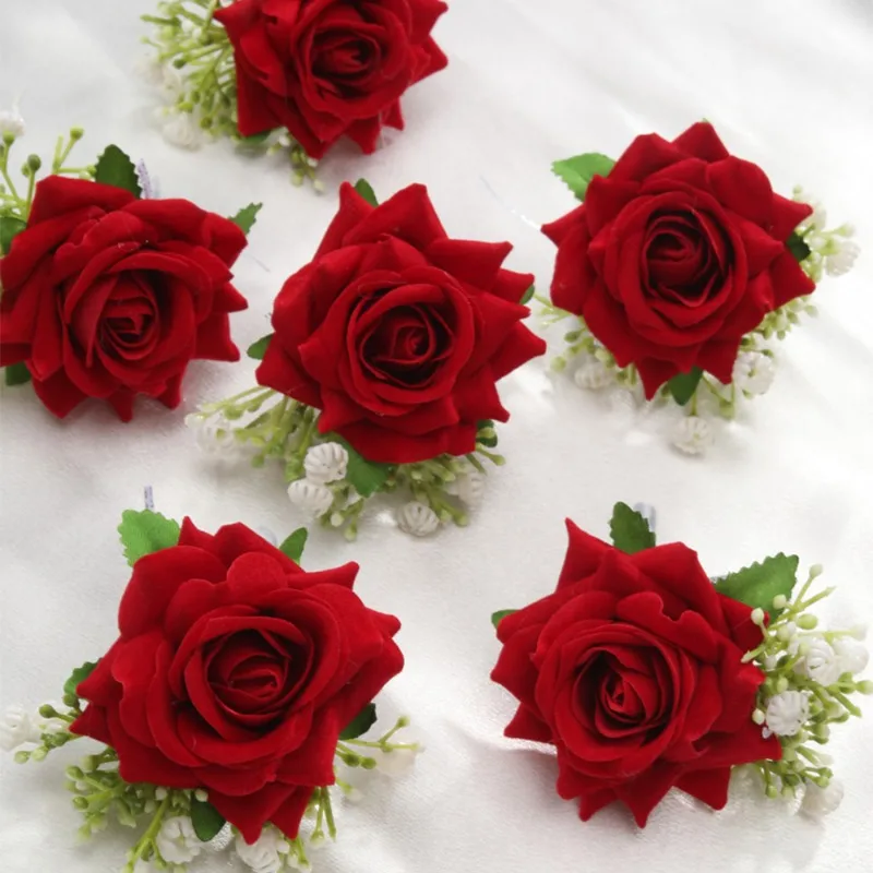 6 buah/set Boutonniere untuk p - Men'S Grooming For Marriage ulasan dan harga