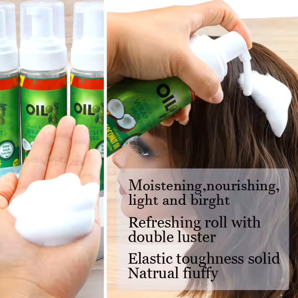 100Ml Mousse Rambut Keriting T - Men'S Grooming Oil ulasan dan harga