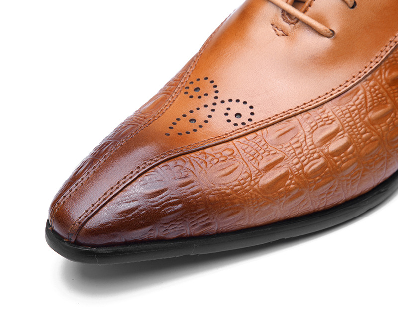 Sepatu Brogue Formal Pria Gaya - Men'S Grooming Oxford ulasan dan harga