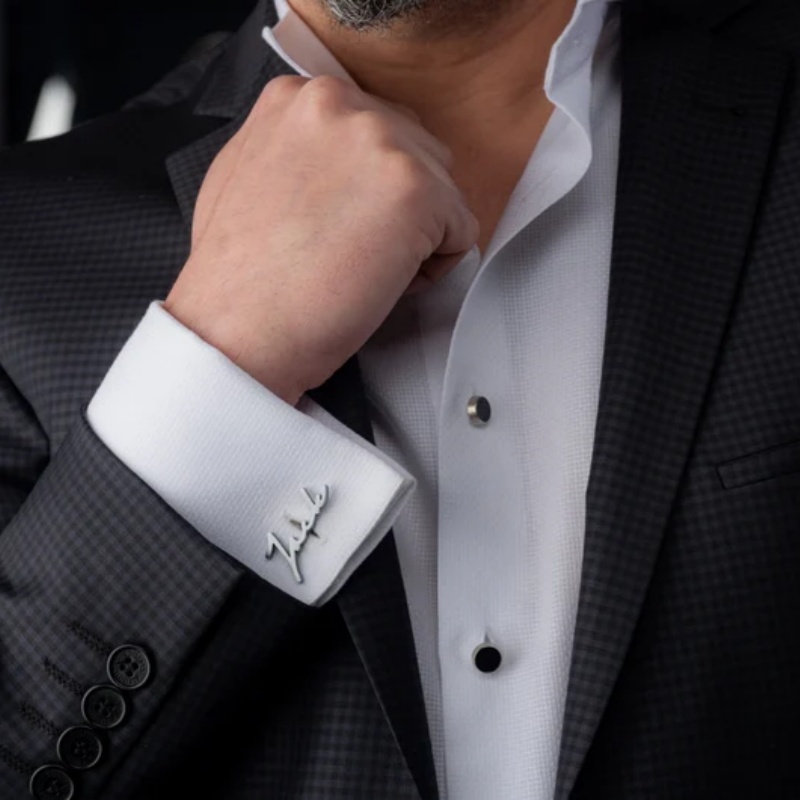 Kancing Manset Nama Kustom Lap - Men'S Grooming For Wedding ulasan dan harga
